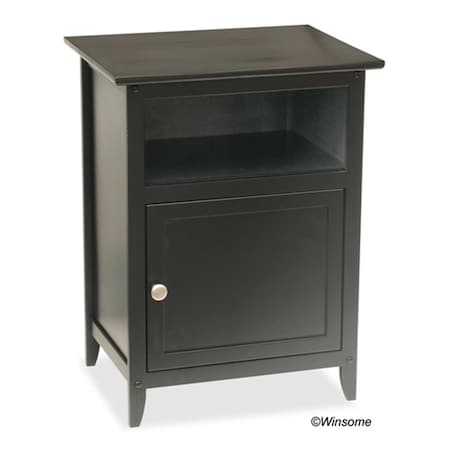 Winsome End / Night Table - Black 20115